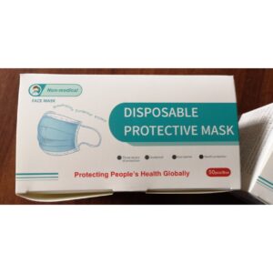 AUKCJA 1 - Maseczki ochronne 100 sztuk