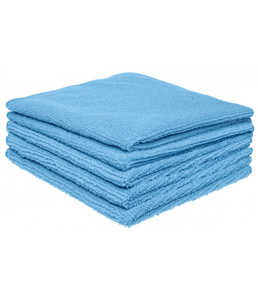Mikrofibra do polerowania 30 / 220GSM j.niebieska - 5 SZT