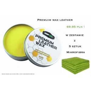 ZESTAW WOSK SKÓRA + 5 SZT MIKROFIBRA