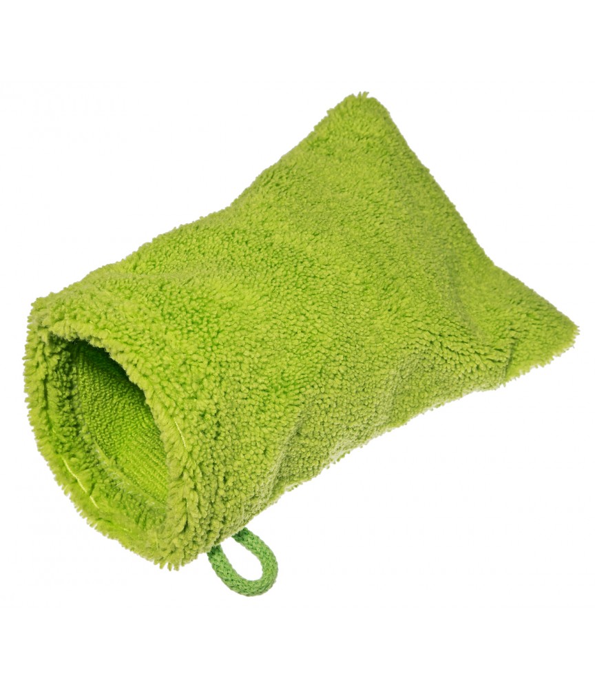 Rękawica z mikrofibry z uchwytem