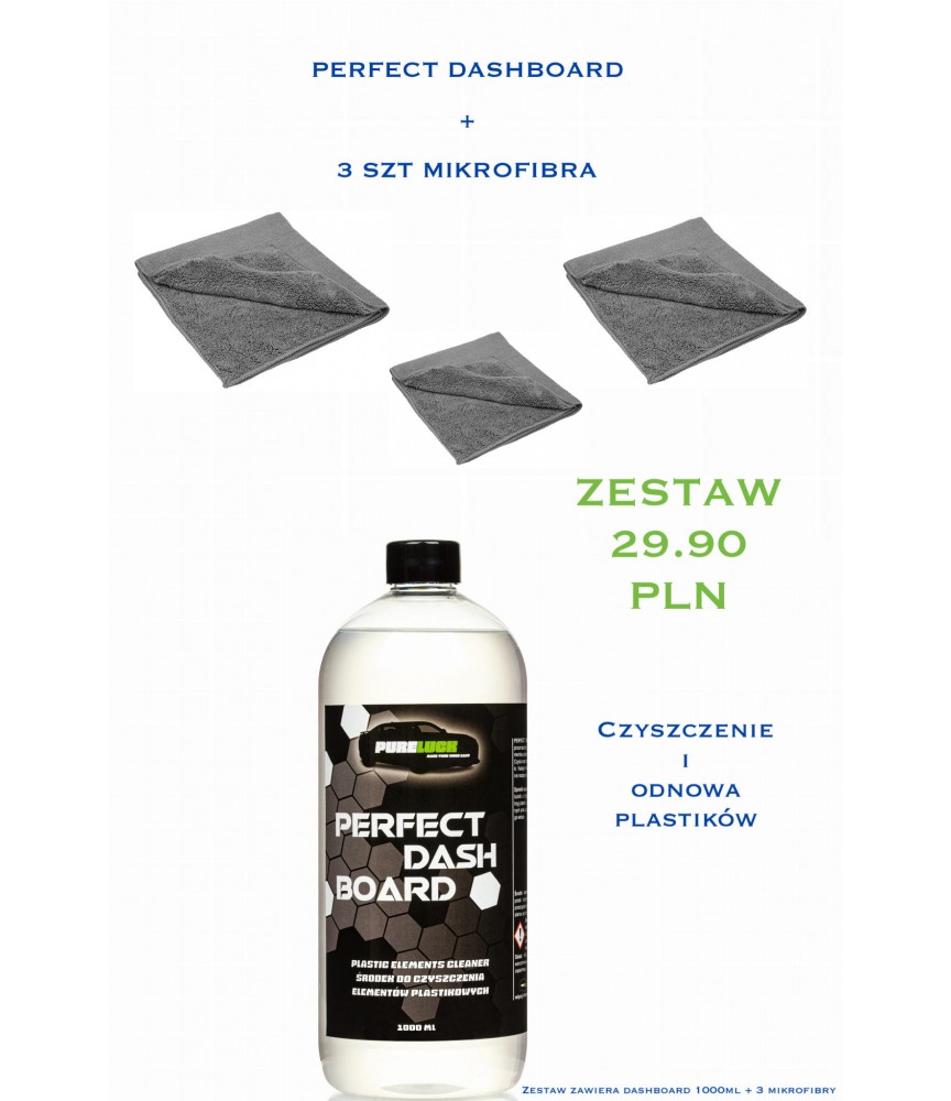 Pielęgnacja plastików PERFECT DASHBOARD 1000 ml