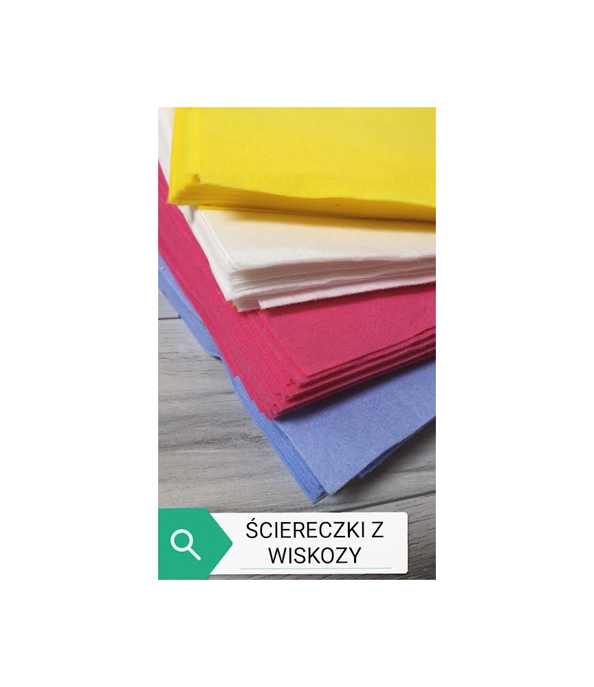 Ścierka wiskozowa 38 do szyb , luster