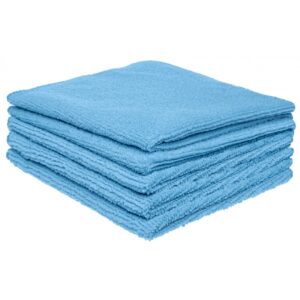 Zestaw 5 szt - mikrofibra do polerowania 30 / 320GSM j.niebieska