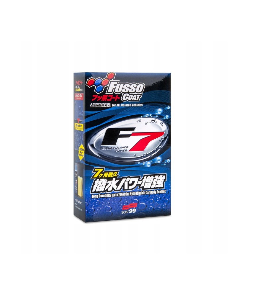 Soft99 Fusso Coat F7 płynny wosk samochodowy 300 ml