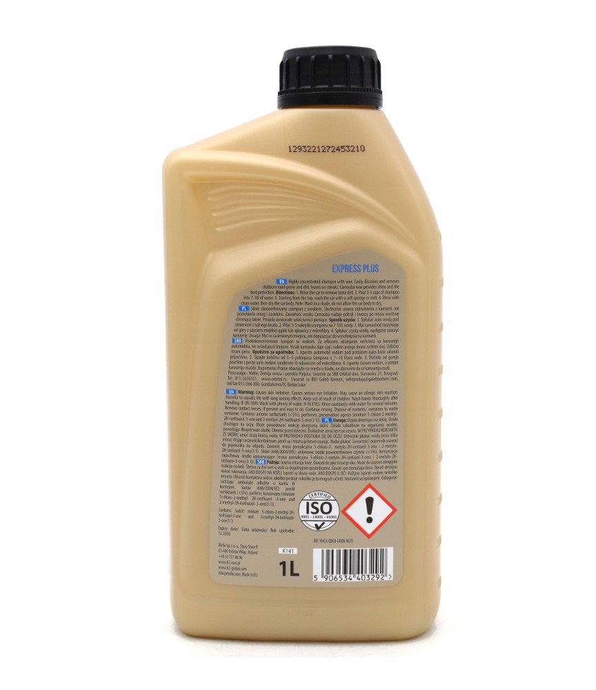 K2 Szampon samochodowy z woskiem połysk