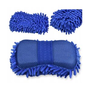 Gąbka do mycia samochodu z mikrofibry