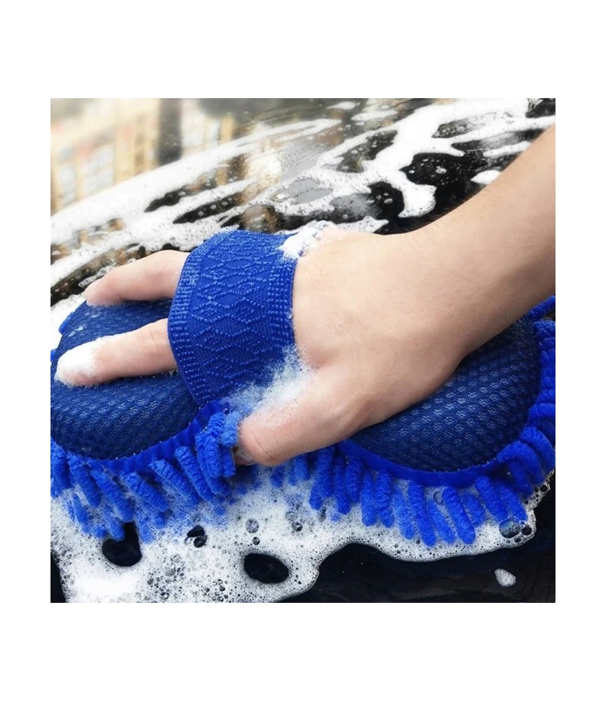 Gąbka do mycia samochodu z mikrofibry