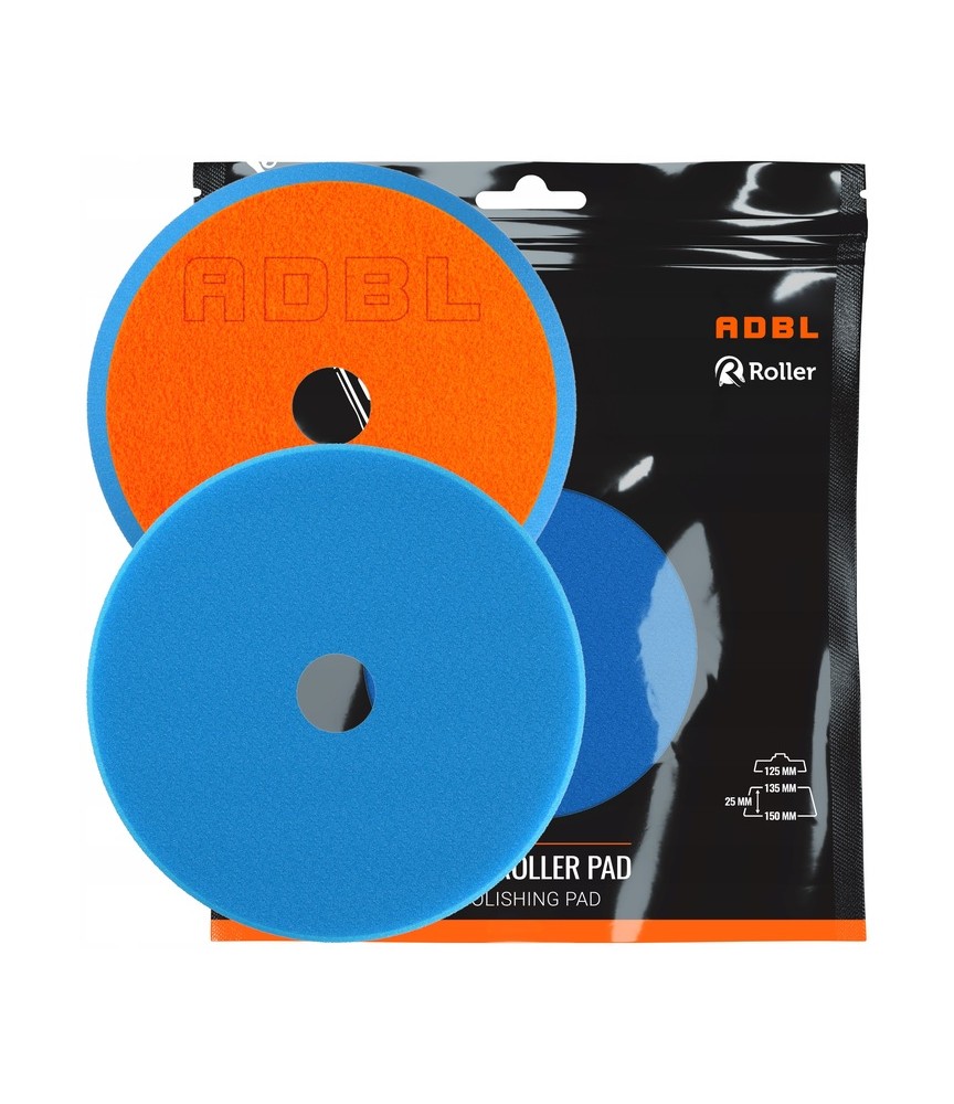 ADBL Hard Cut 125 mm – mocno tnący pad polerski z niebieskiej gąbki