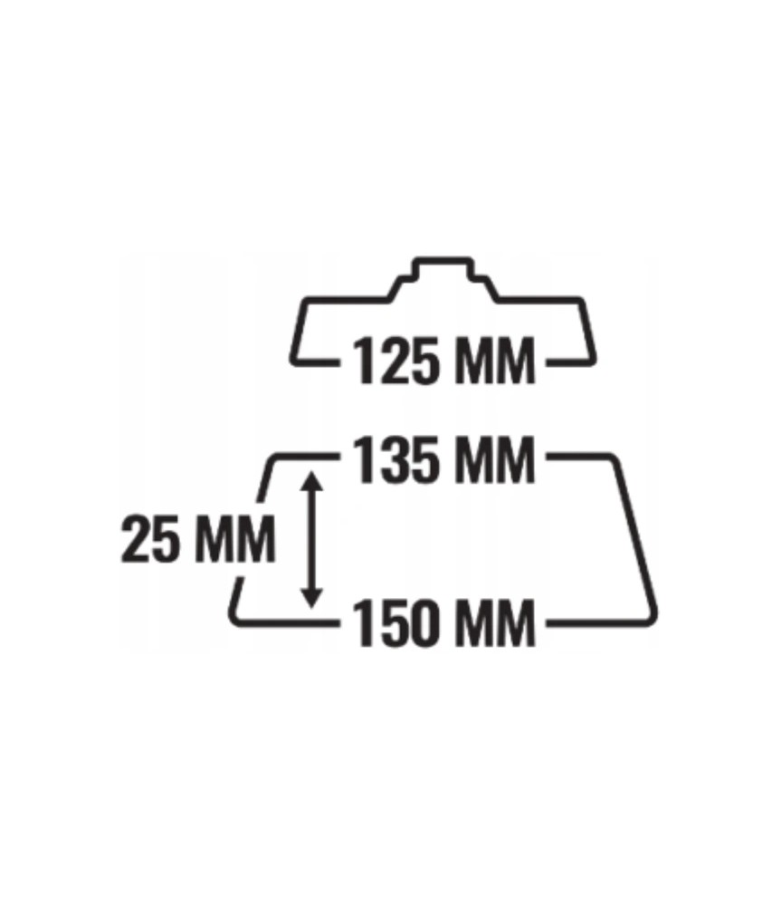 ADBL Hard Cut 125 mm – mocno tnący pad polerski z niebieskiej gąbki